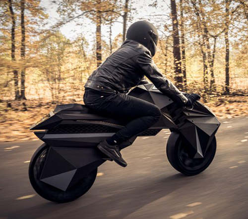 Nera je první elektrická motorka vytištěná na 3D tiskárně