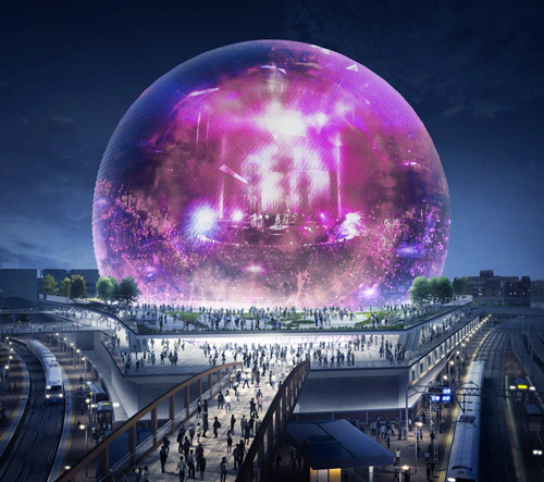 Londýn postaví skleněnou kouli speciálně navrženou pro koncerty a kulturní akce